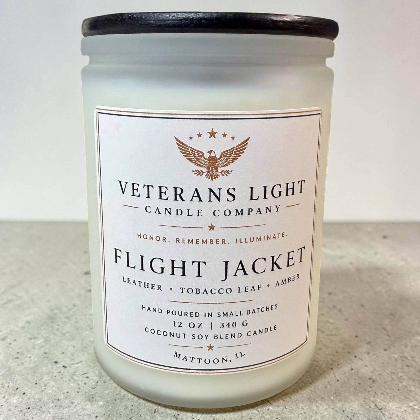 Flight Jacket –Bold Leather & Amber