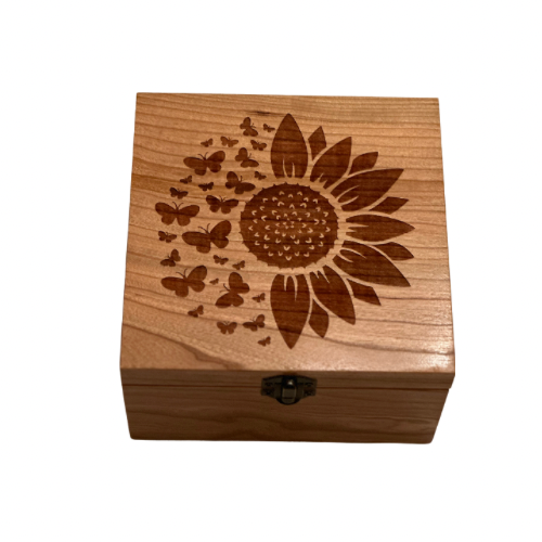 Hardwood Keepsake Box