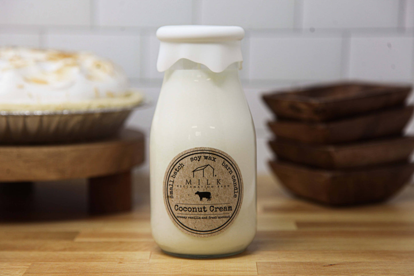 Milk Bottle Candle 13 oz