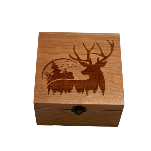 Hardwood Keepsake Box