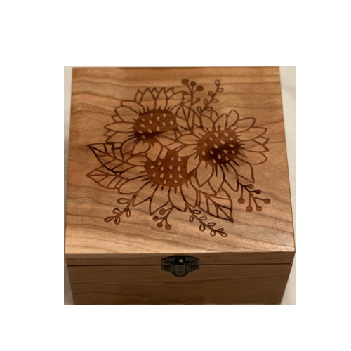 Hardwood Keepsake Box