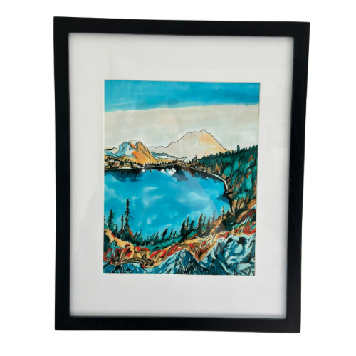 Scenic Framed Prints (framed 11” X 14”)