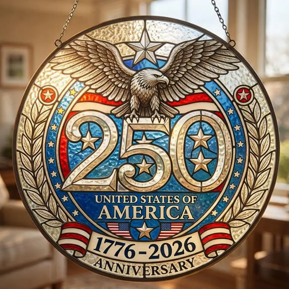 250th Anniversary - Commemorative Glass Decor