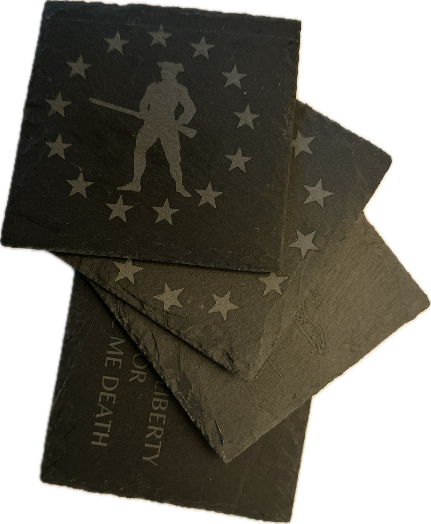 Patriot Slate Coasters (set of 4)