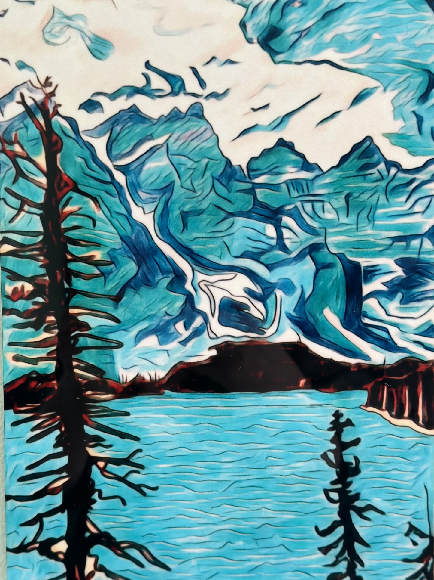 Aluminum Art- 11” X 14”