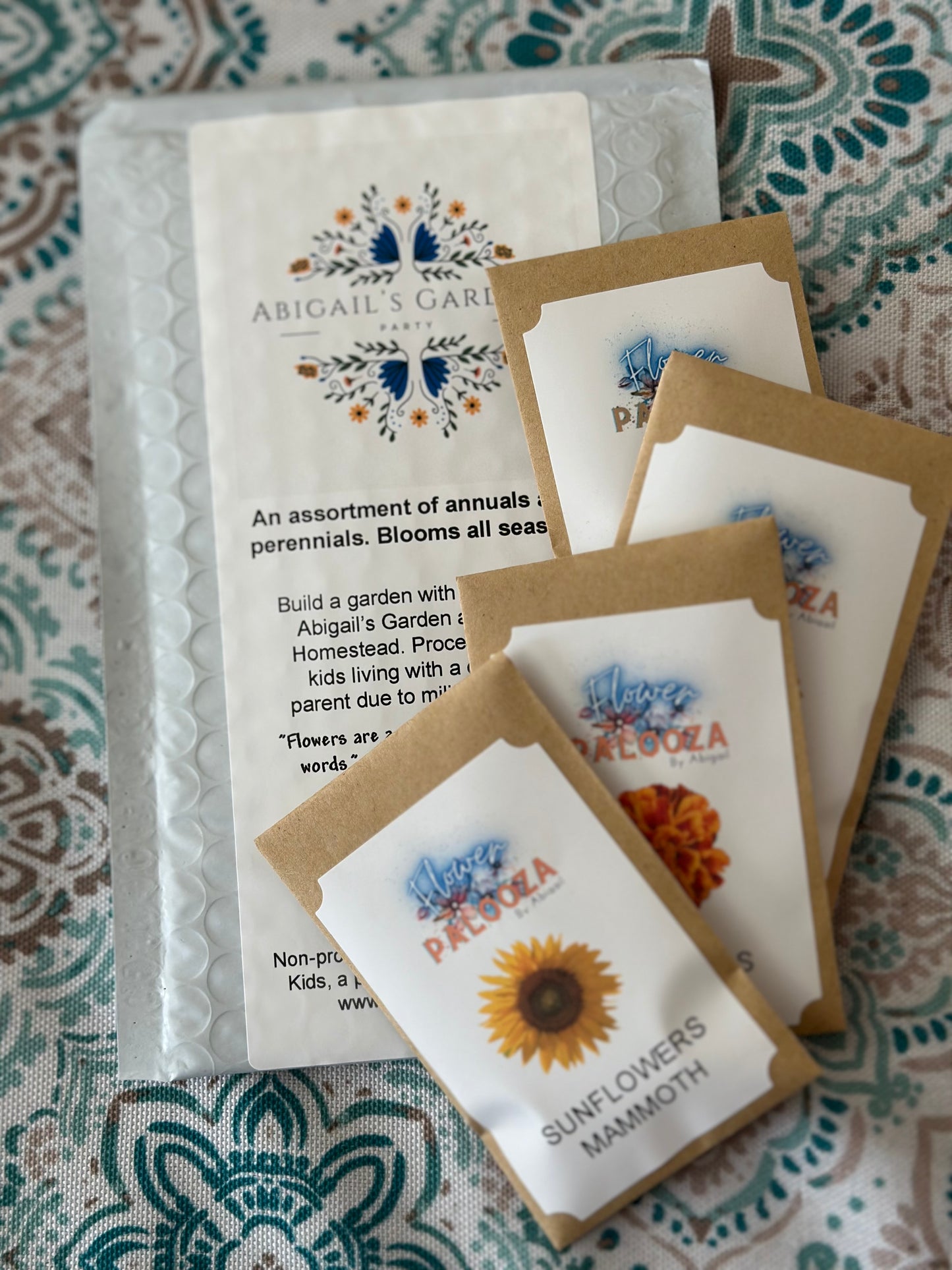 Spring Seeds Variety Pack- Abigail’s Garden Party