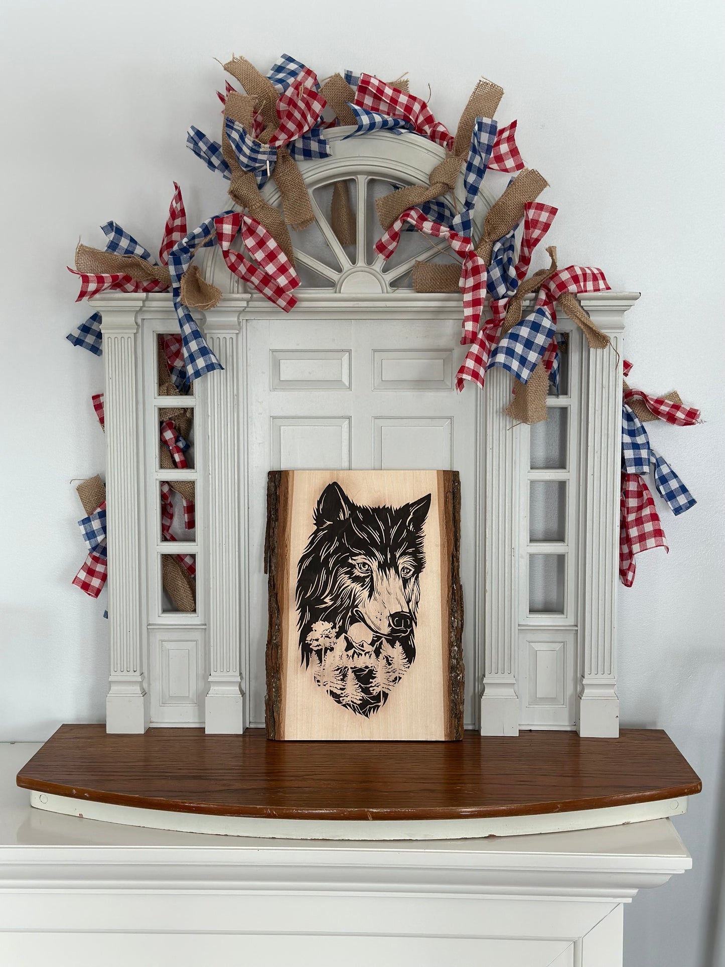Wood wall decor