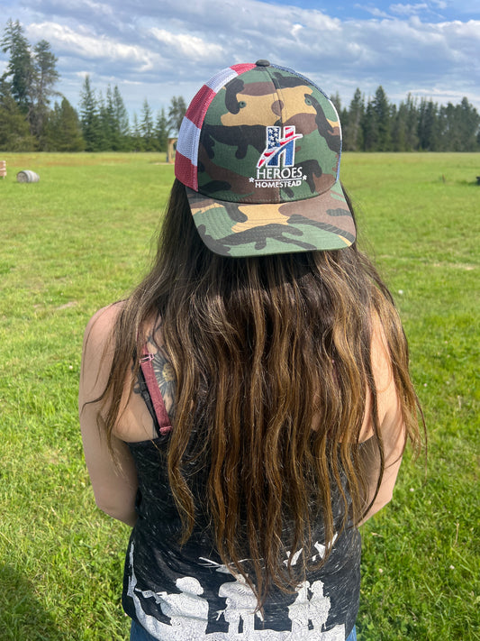 Heroes American Flag Hat