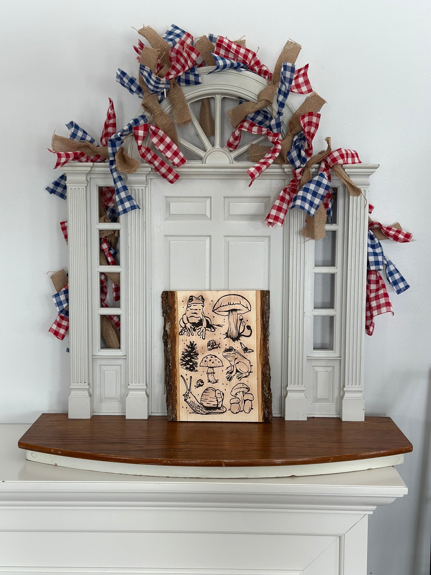 Wood wall decor