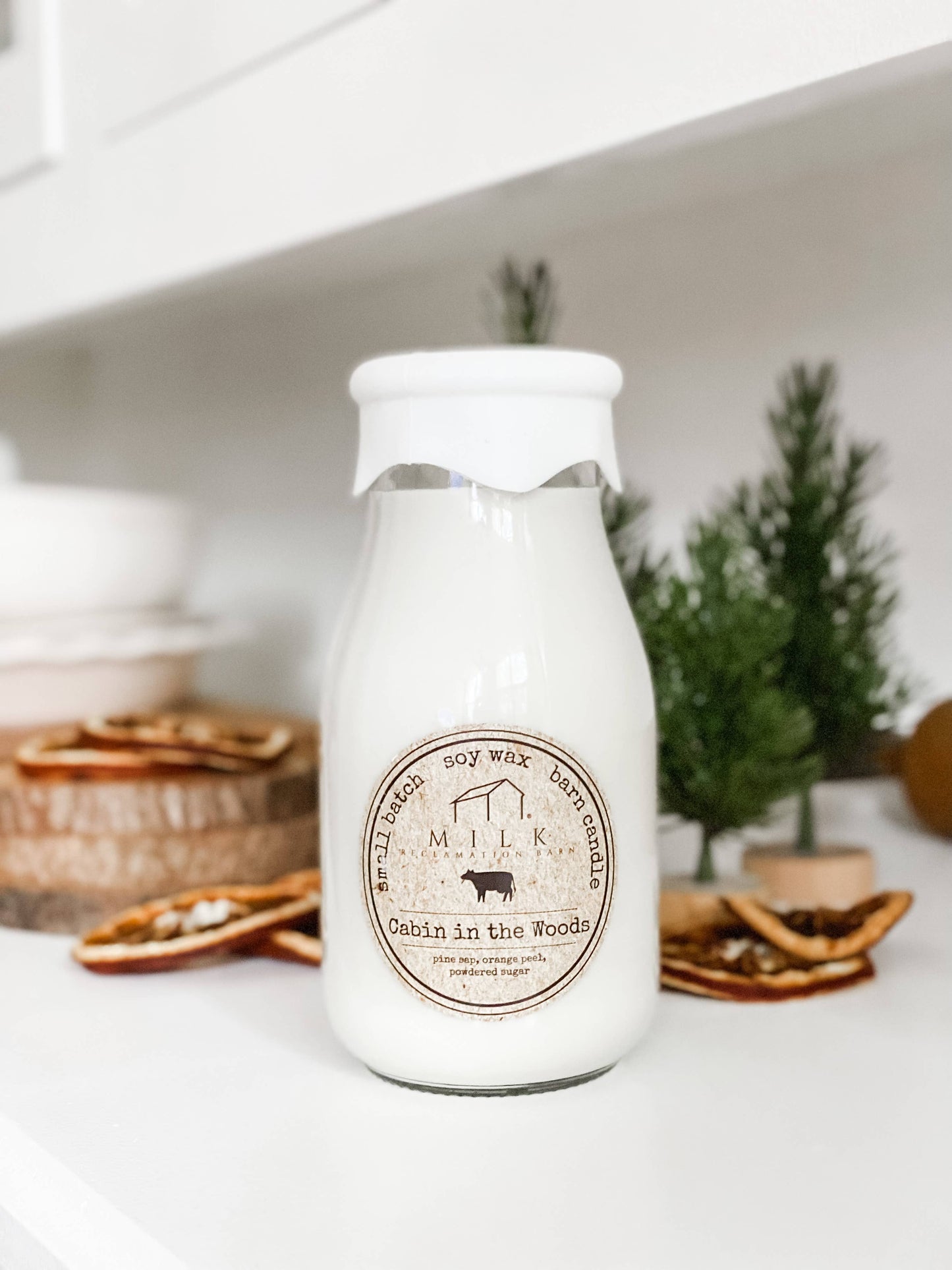 Milk Bottle Candle 13 oz