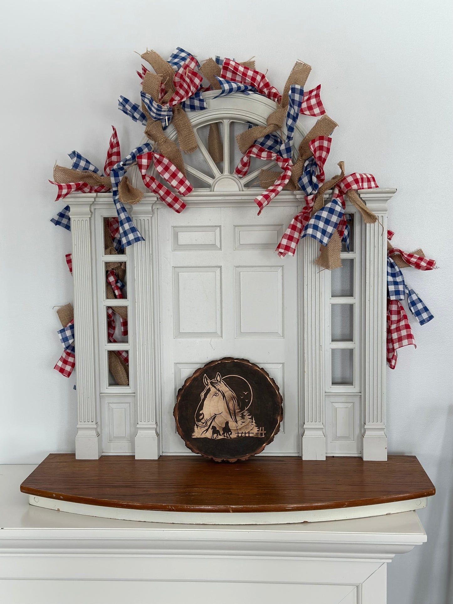 Wood wall decor