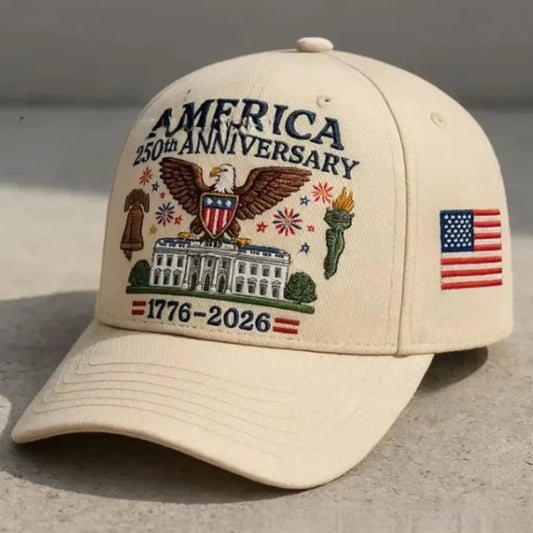 250th Commemorative Baseball Cap-Ivory