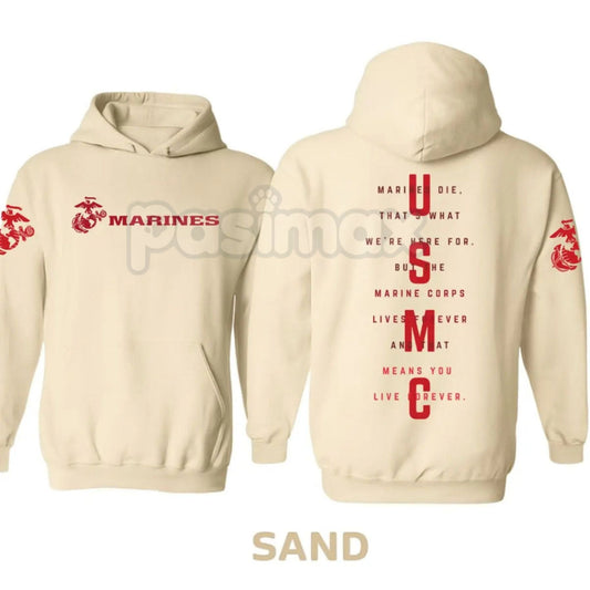 USMC Marines Tactical Hoodie – Classic Semper Fi Pullover, Veteran & Active Duty Marine Corps Gear, Unisex