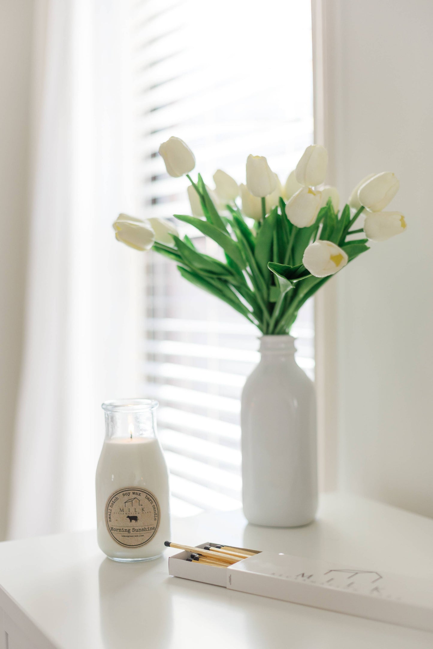 Milk Bottle Candle 13 oz