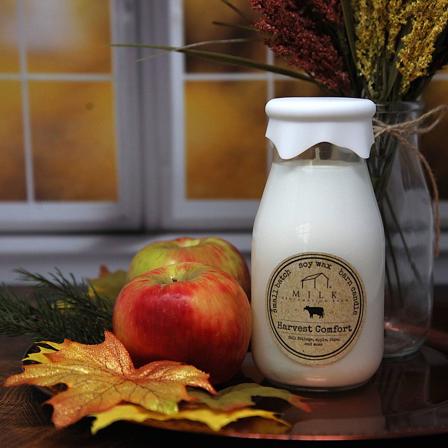 Milk Bottle Candle 13 oz